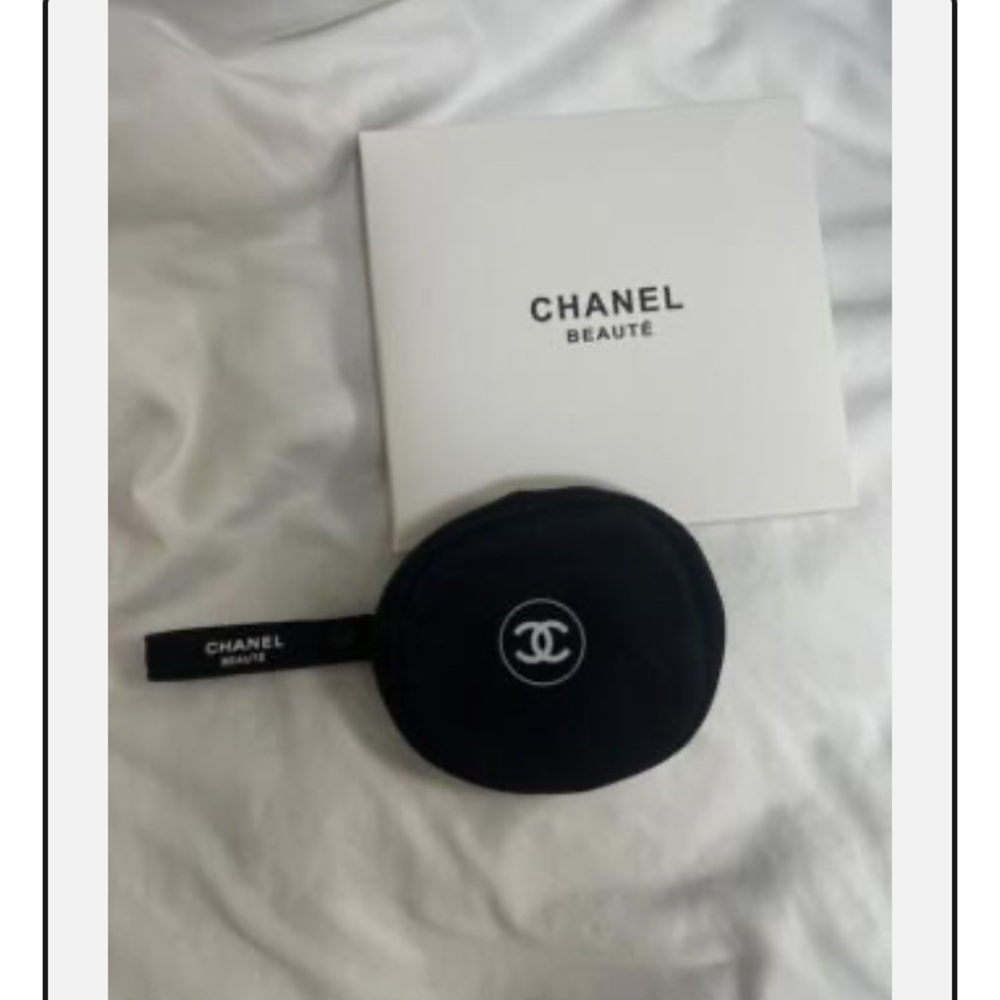 Black Canvas Coin Pouch New in Box